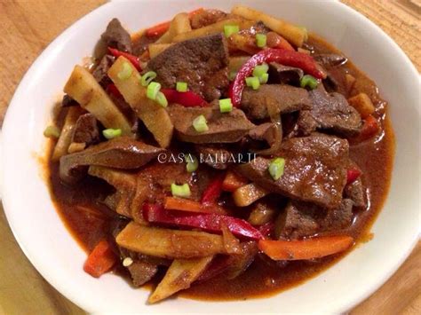 Pork Liver Afritada Recipe