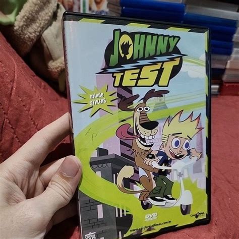 Dvd Johnny Test Novo Original Intacto Shopee Brasil