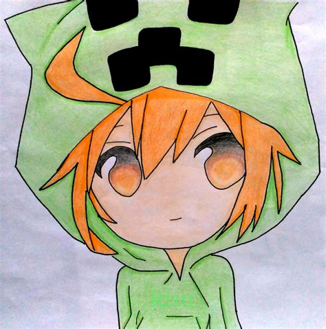 Creeper Chibi Girl Minecraft By Risutsuriratto On Deviantart