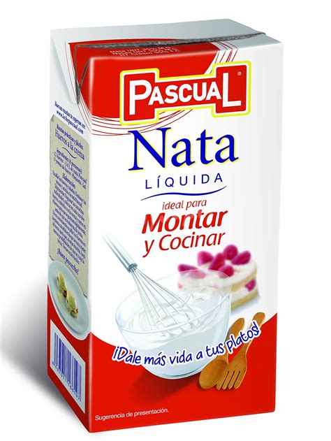 Pascual Nata líquida para montar y cocinar UHT 35% M.G Envase 500 ml