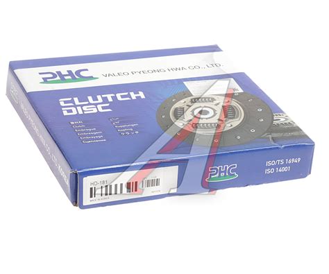 HD181 Диск сцепления HYUNDAI i20 (08-) (1.2) (200мм) VALEO PHC - HD-181 ...