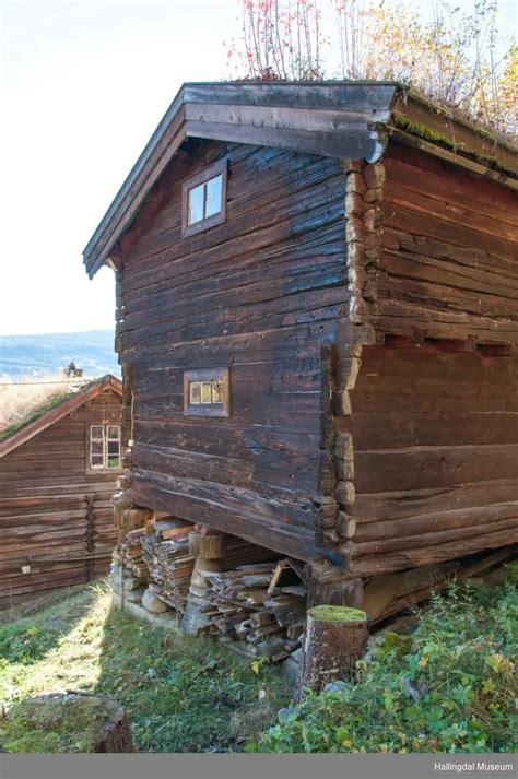 Holtoloftet fra søre Holto på Ål Bygdamuseum, Leksvol - Hallingdal ...
