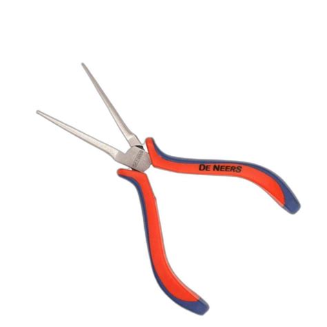 Carbon Steel De Neers Mini Plier Long Needle Nose Size 150mm L