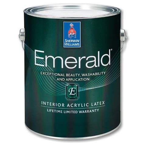 Антивандальная краска Emerald Interior Acrylic Latex Paint от Sherwin ...