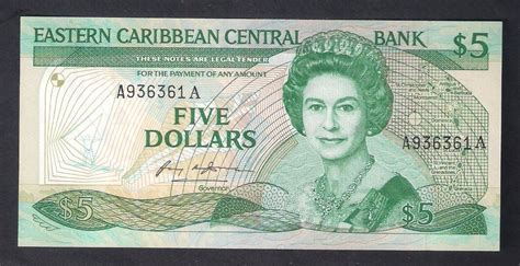 Eastern Caribbean Dollars A Bankfrisch Kaufen Auf Ricardo