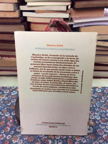 Introducción A La Economía Por Maurice Dobb Cuotas sin interés