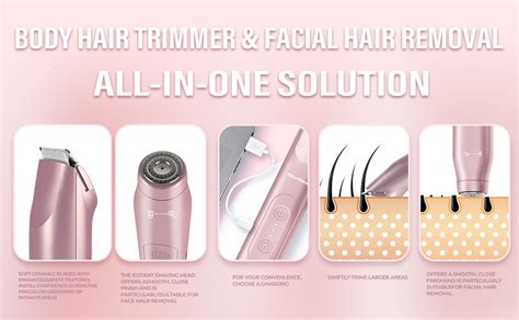 Amazon Akunbem In Women Electric Shaver Dual Head Bikini Trimmer For Women Ipx