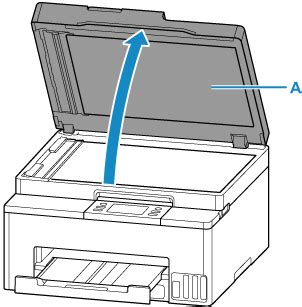 Canon Inkjet Manuals Gx Series Loading Originals On Platen