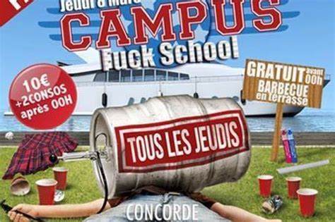 Campus Fuck School Sortiraparis
