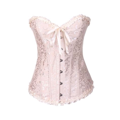 HAWEE Corsets For Women White Black 12 Color Plus Size Corset Top Sexy Bustier Lingerie Waist