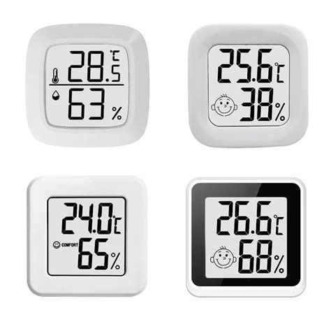 Mini Lcd Digital Thermometer Hygrometer Indoor Zimmer Temperatur