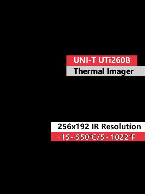 Uni-t Uti260b Hd 256 X 192 Pixels Industrial Infrared Thermal Imager ...