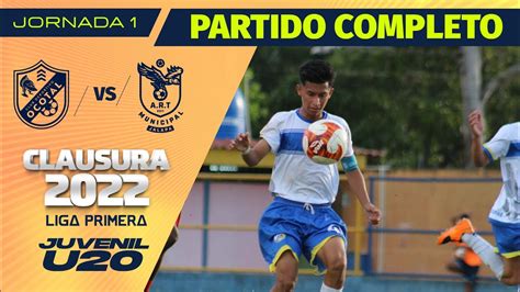 EN VIVO CD Ocotal U20 Vs ART Jalapa U20 Jornada 1 Liga Primera