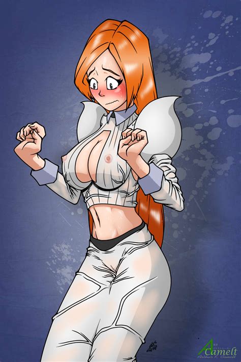 Orihime Inoue Wet By A Camelt Hentai Foundry