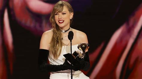 Taylor Swift 2024 Grammys Highlights Historic Win Surprise Reveal