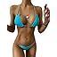 Amazon AIBEARTY Womens Sexy Metal Chain Strap Triangle Bikini Set Piece Swimwear Bathing