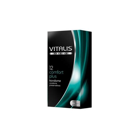 Презервативы Vitalis Premium №12 Comfort Plus анатомической формы ...