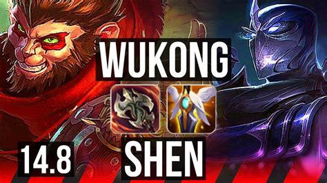 Wukong Vs Shen Top Legendary 1744 500 Games Euw Diamond 14