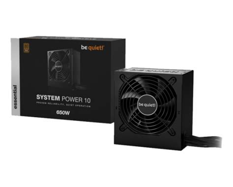 BE QUIET System Power 10 650W BN328 80Plus Bronze ATX Napajalnik