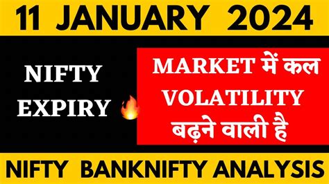 Nifty Prediction For Tomorrow Banknifty Analysis For Jan