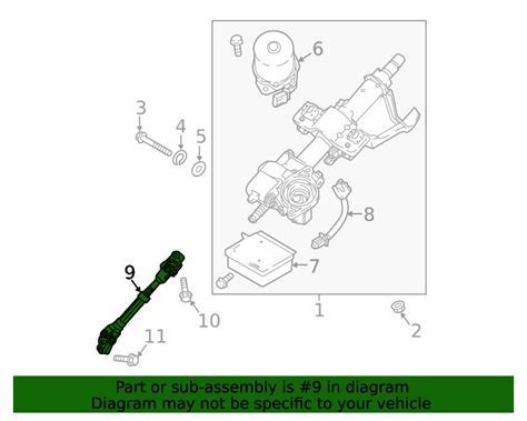 2018-2022 Hyundai Intermediate Shaft 56400-H5000 | OEM Parts Online