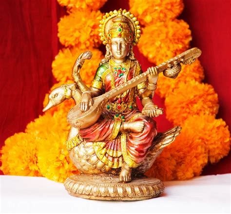 Maa Saraswati Statue At Rs 345 Saraswati Statue In Jaipur Id