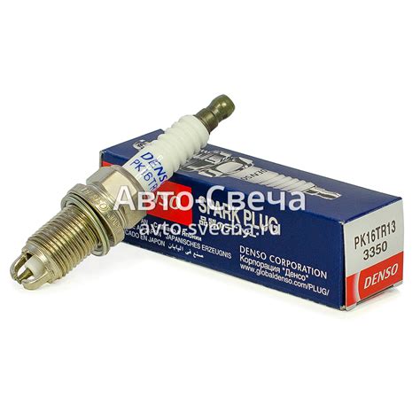 Свеча зажигания Denso 3350, PK16TR13 "Platinum Longlife" - Авто-Cвечи
