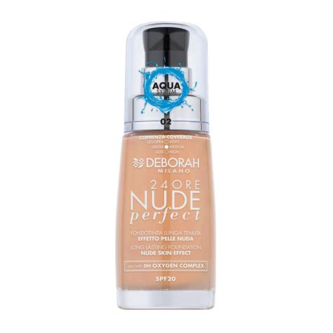 Base Líquida Deborah Nude Perfect 24 Ore Varios Tonos 968453
