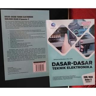 Jual Buku Smk Dasar Dasar Teknik Elektronika Smk Mak Kelas X Semester