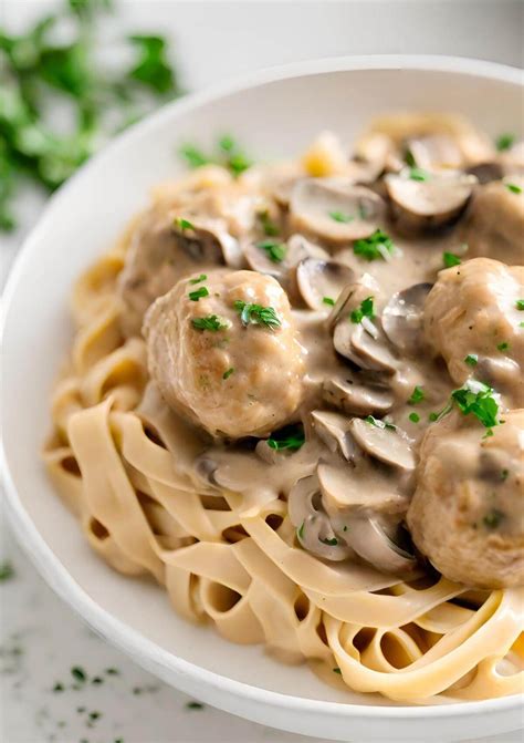 Low Carb Chicken Meatball Stroganoff My 17 Day Diet Blog