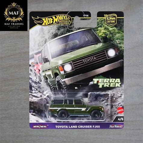 Hot Wheels Premium Toyota Land Cruiser Fj Terra Trek New Car Culture Picclick Uk