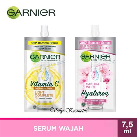 Jual Garnier Light Complete Vitamin C Sakura White Hyaluron Sachet 7