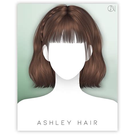 [JINO] HAIR N20 ASHLEY | JINO | Sims hair, Mod hair, Short hair styles
