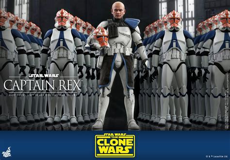 Hot Toys Star Wars The Clone Wars Captain Rex Television Masterpiece