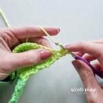 double crochet decrease dctog dc increase tutorial