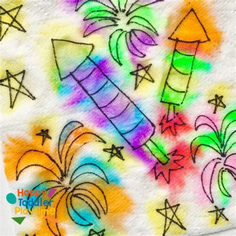 Firework Crafts and Activities for Kids on Festive Occasions - Happy ...