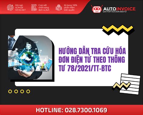 Hướng Dẫn Tra Cứu Hóa đơn điện Tử Theo Thông Tư 78 2021 Tt Btc Auto