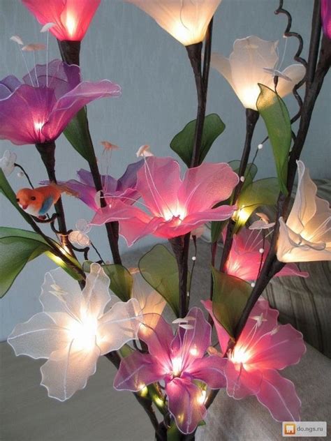 Лампа в форме цветка. Фото обзор: 10 лучших моделей