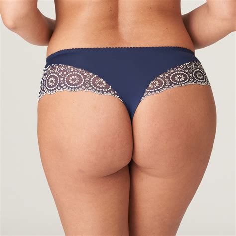 Prima Donna Luxe String In Het Saffier Blauw Lingerie Marie