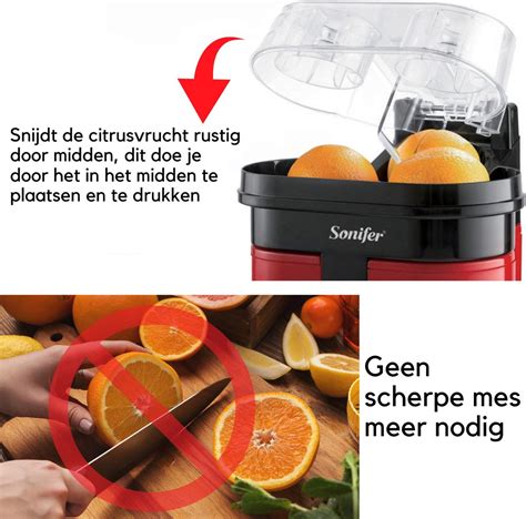 Sonifer Citruspers Elektrische Citruspers Fruit Capaciteit Voor