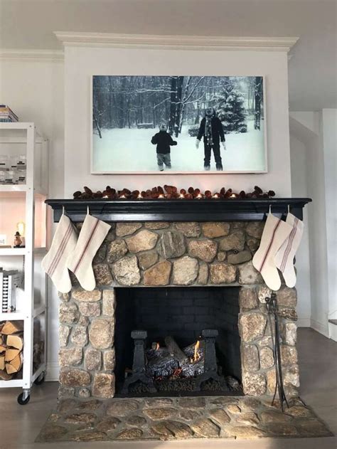 21 Inviting Stone Fireplace Ideas To Make Your Home Cozier Stone