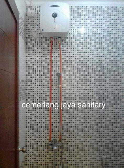 Promo Water Heater Ariston An R Paket Komplit Instalasi Luar Pemanas