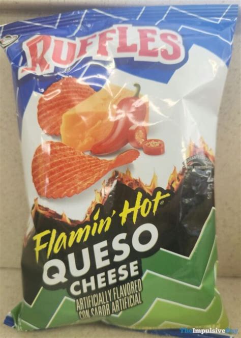 SPOTTED Ruffles Flamin Hot Queso Cheese Potato Chips