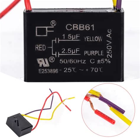 Cbb61 Capacitor 3 Wire Diagram