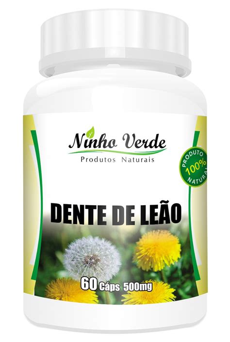 DENTE DE LEÃO 500MG 60 CÁPSULAS NINHO VERDE Armazém Santa Helena