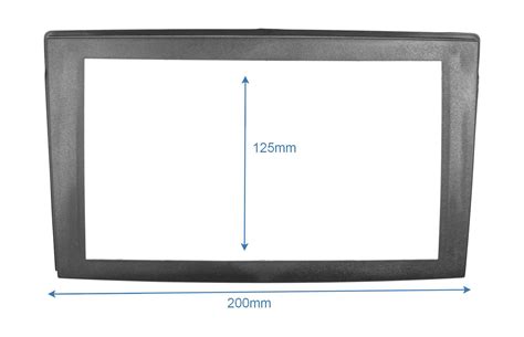 Купить Переходная рамка для Mazda универсальная трапеция 2 Din в ...