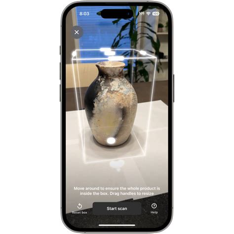 Enhance Product Image With Shopify 3d Scanner On Ios