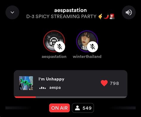 Aespa Station Thailand On Twitter 📣 Streaming Party Has Started🤙