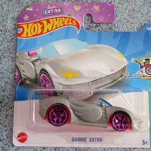 Hot Wheels Barbie Extra Silver Pink Hw Tooned Perfect Etsy