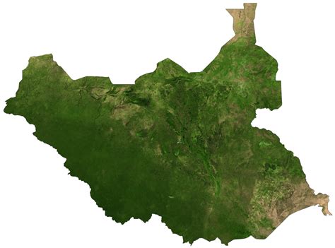 Map of South Sudan - Thong Thai Real